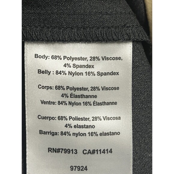 NWT Motherhood Maternity Gray Work Pants Pantsuit Sz Small - Picture 5 of 7